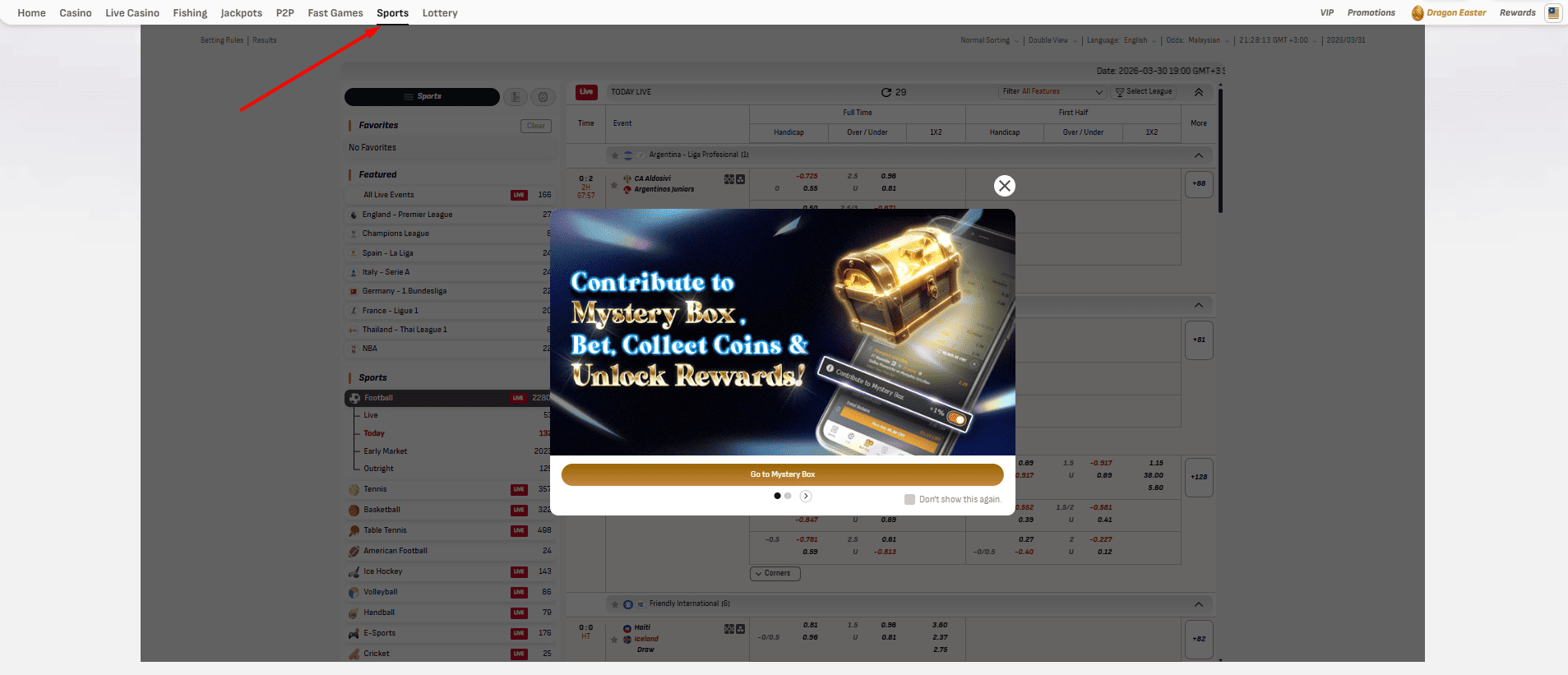 LongFu88 Betting